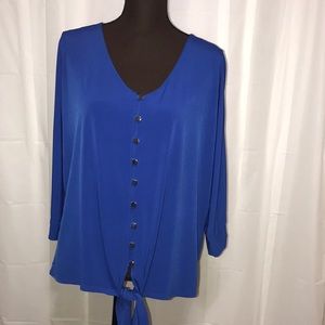 NEW YORK COLLECTION TOP - Plus Size 2X - BEAUTIFUL